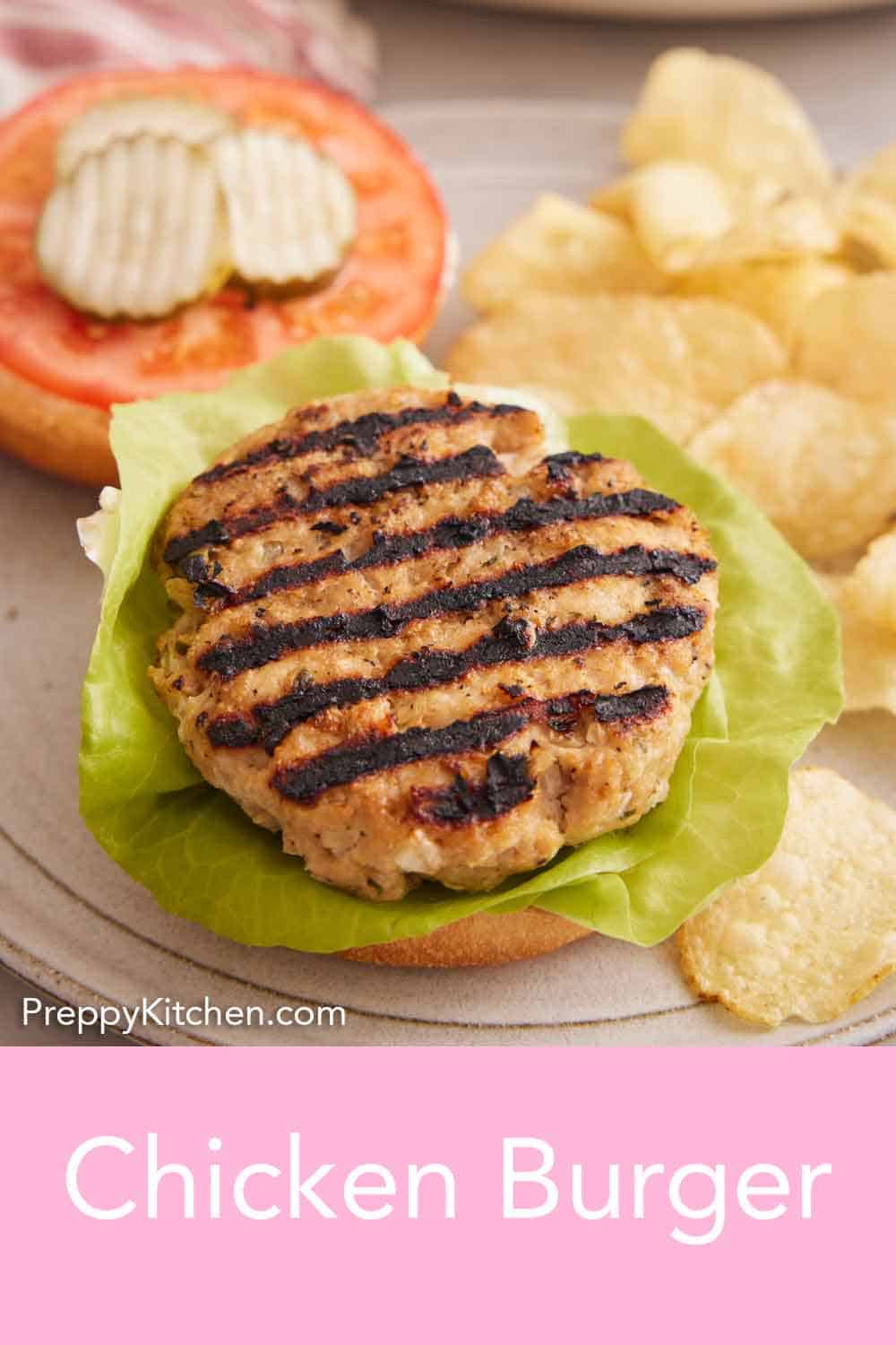 Chicken Burger - Preppy Kitchen