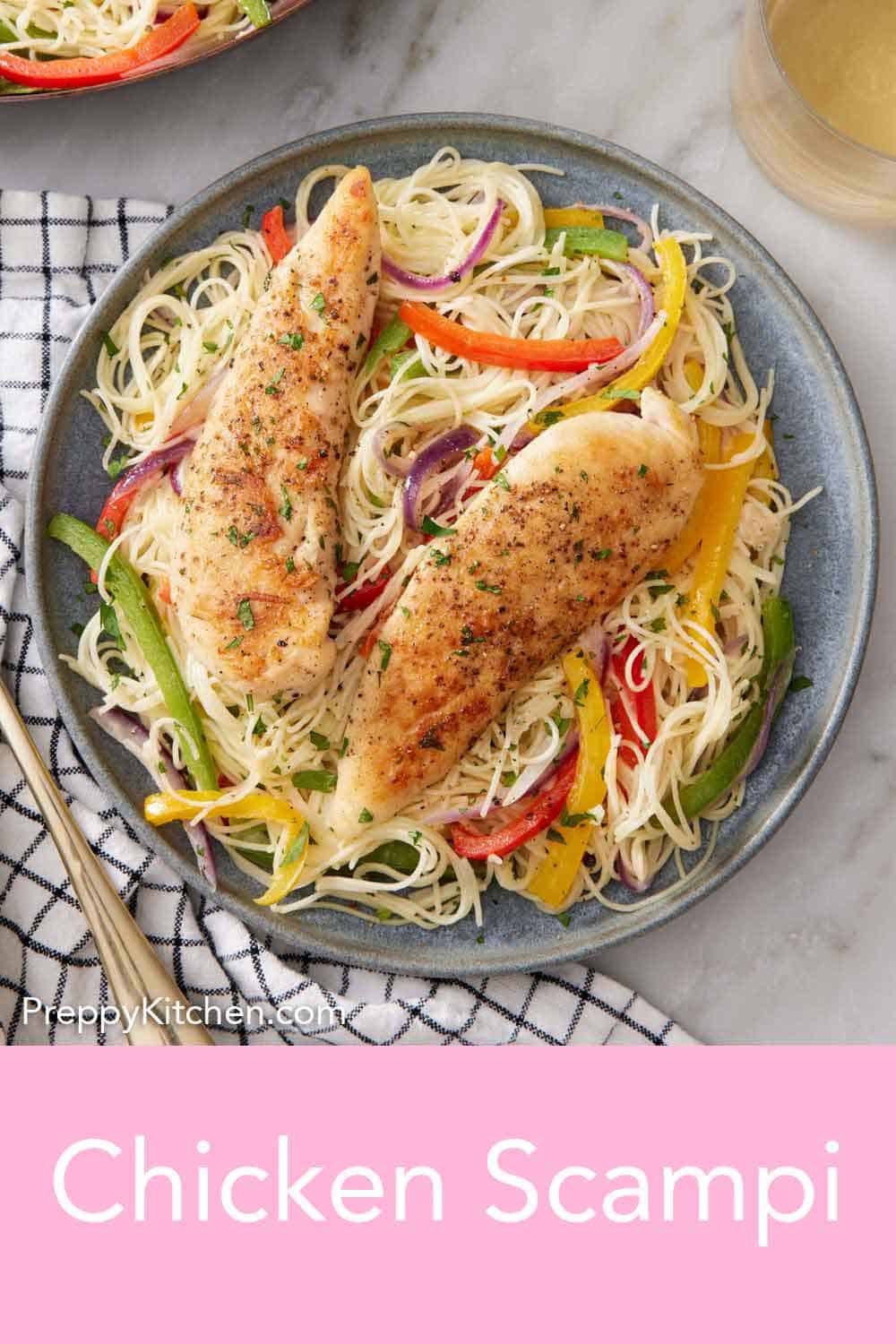 Chicken Scampi - Preppy Kitchen