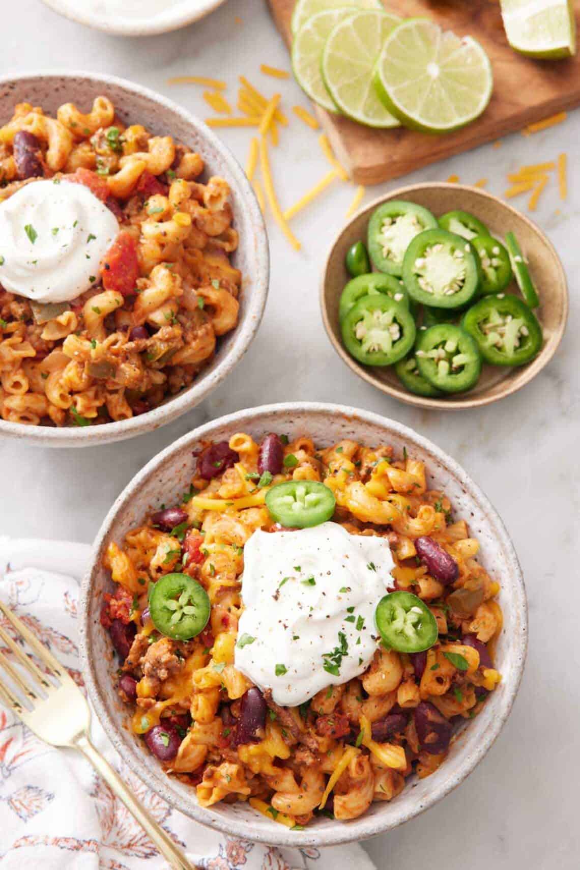 Chili Mac - Preppy Kitchen