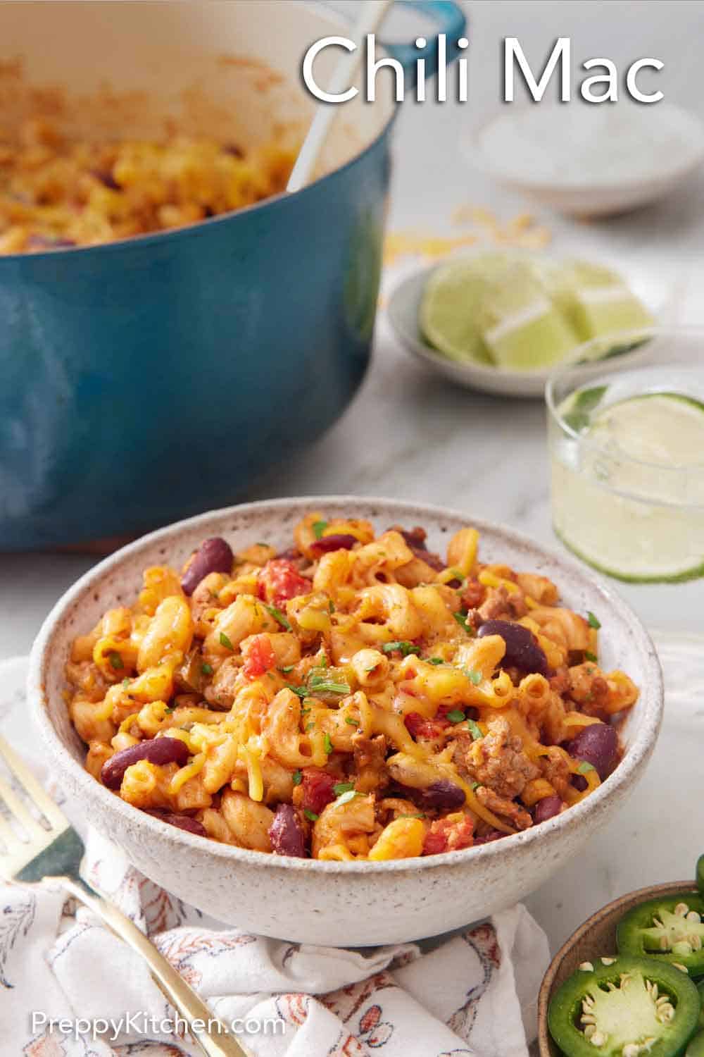 Chili Mac - Preppy Kitchen