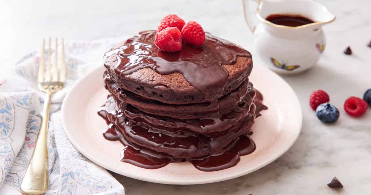 Chocolate Pancakes Preppy Kitchen