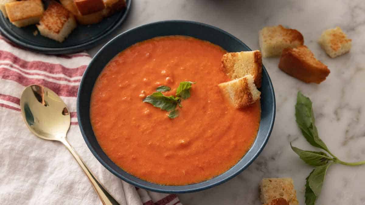 Tomato Soup Recipe - Preppy Kitchen