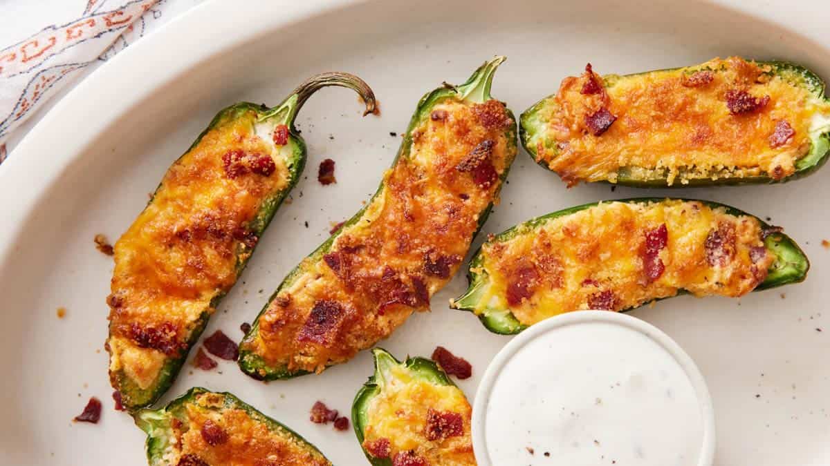 Air Fryer Jalapeno Poppers