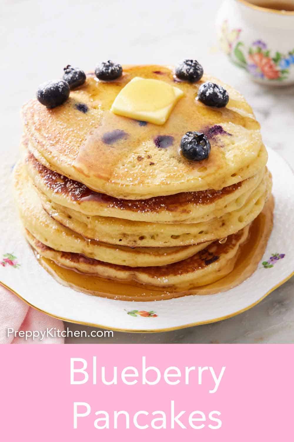Blueberry Pancakes Preppy Kitchen