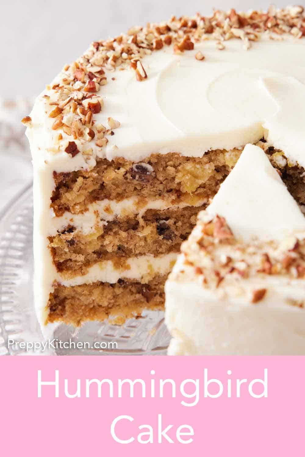 Hummingbird Cake - Preppy Kitchen