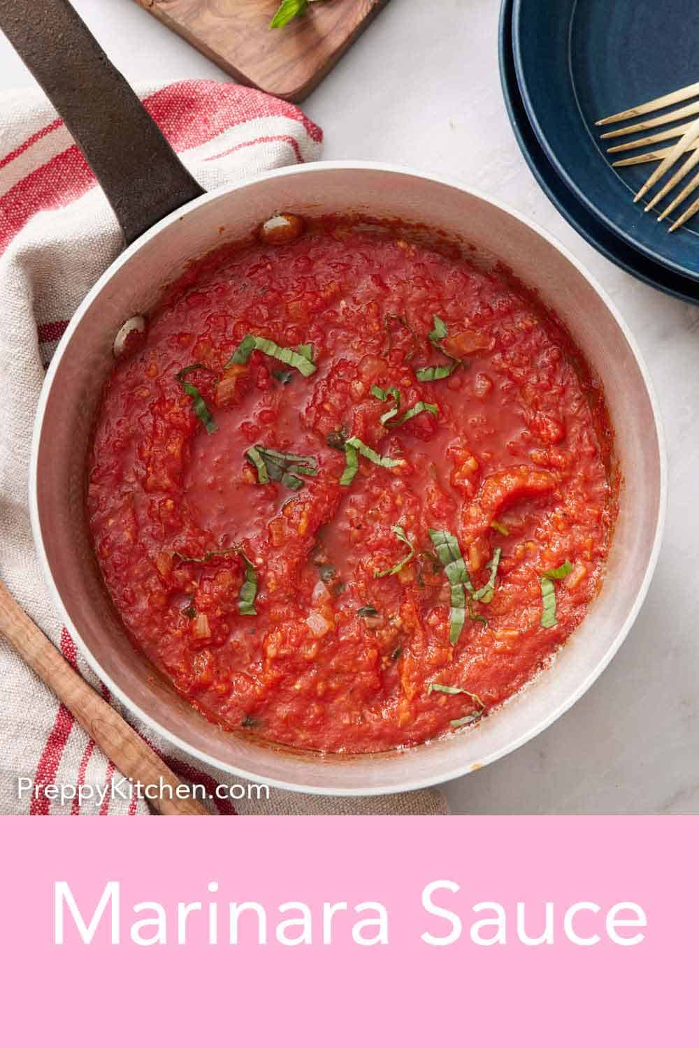 Marinara Sauce Preppy Kitchen