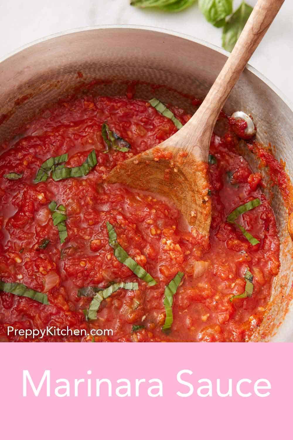 Marinara Sauce - Preppy Kitchen