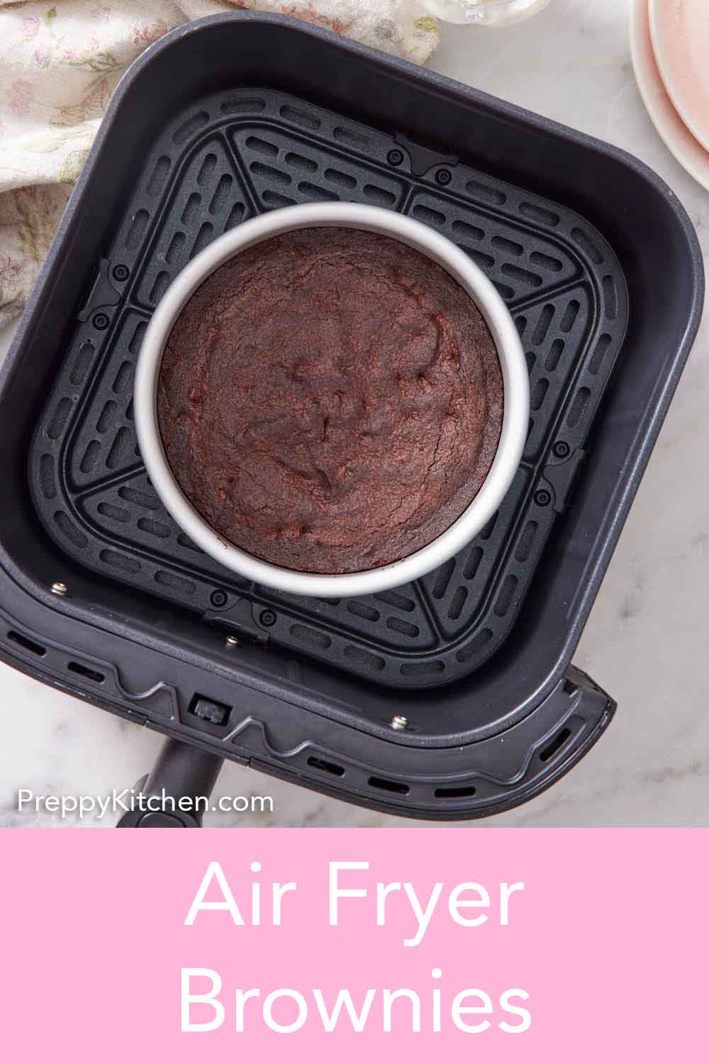 Easy Air Fryer Brownies Preppy Kitchen