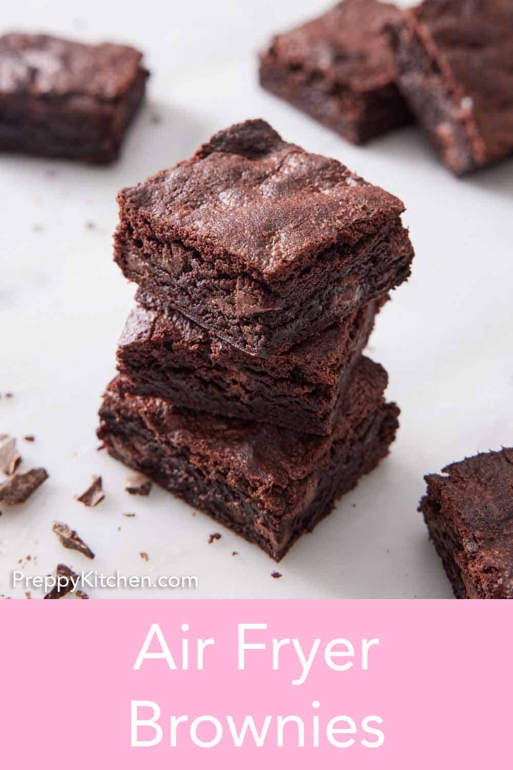 Easy Air Fryer Brownies Preppy Kitchen