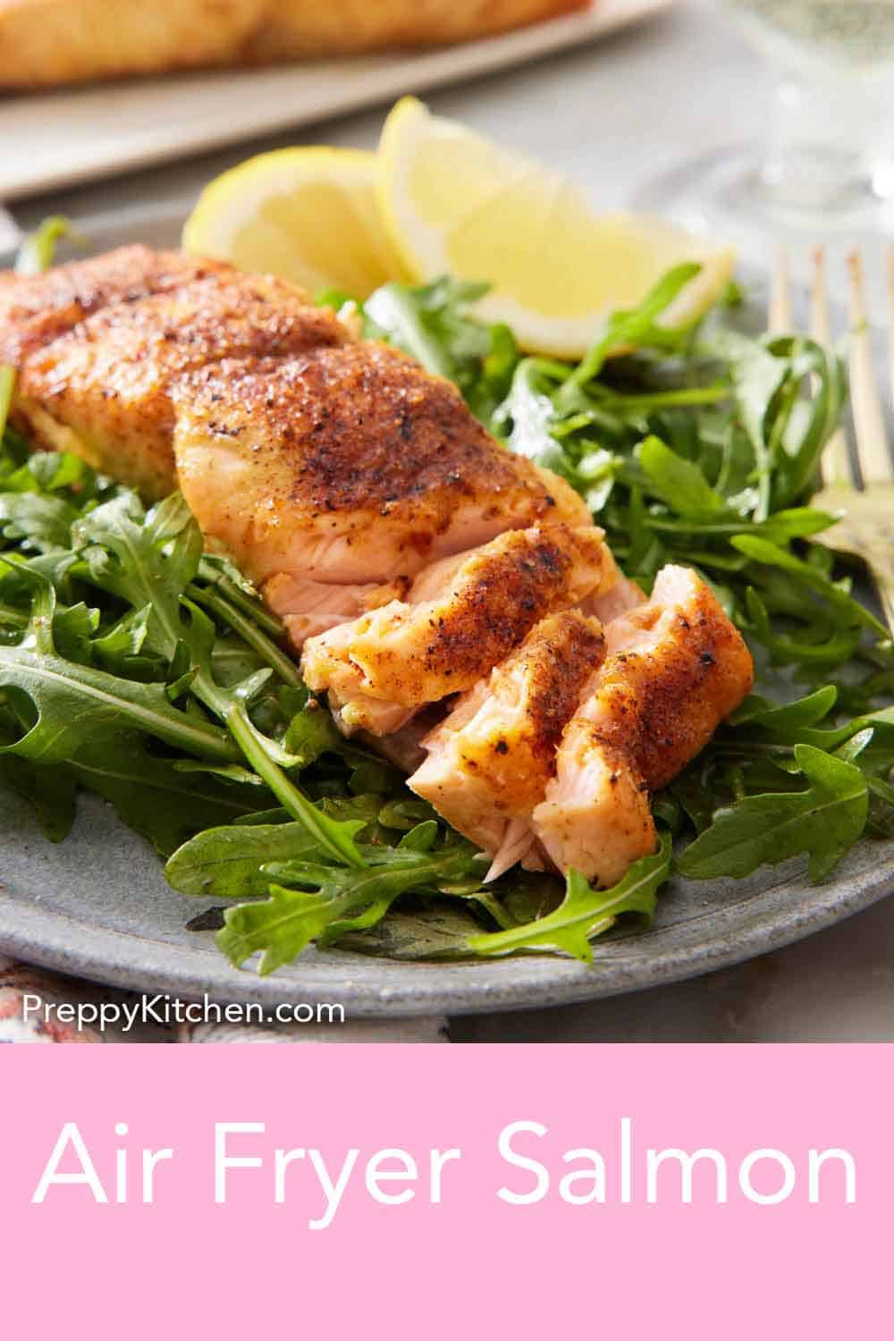 Air Fryer Salmon {Under 10 Minutes} Preppy Kitchen