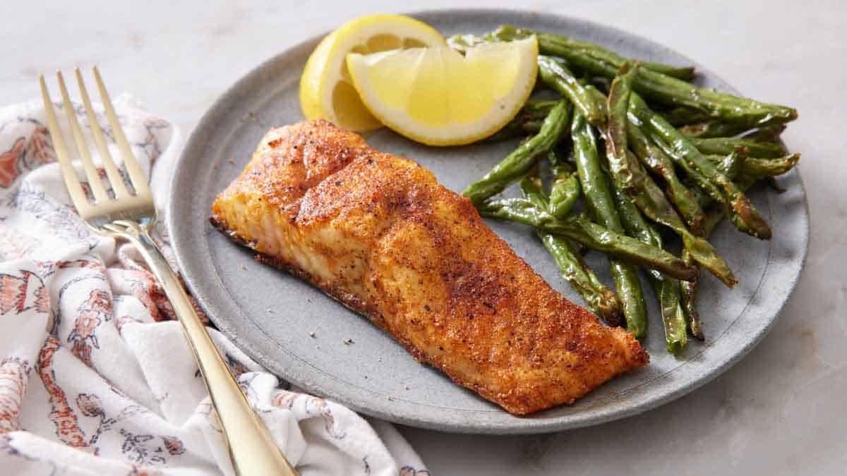 Air Fryer Salmon Under 10 Minutes - Preppy Kitchen