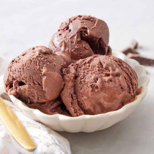 Homemade Chocolate Ice Cream - Preppy Kitchen