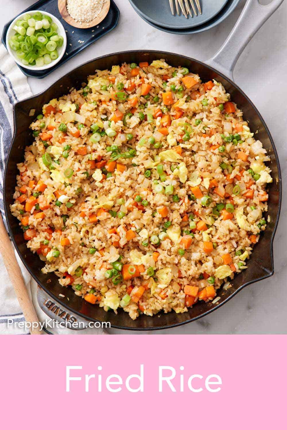 Easy Fried Rice Recipe - Preppy Kitchen