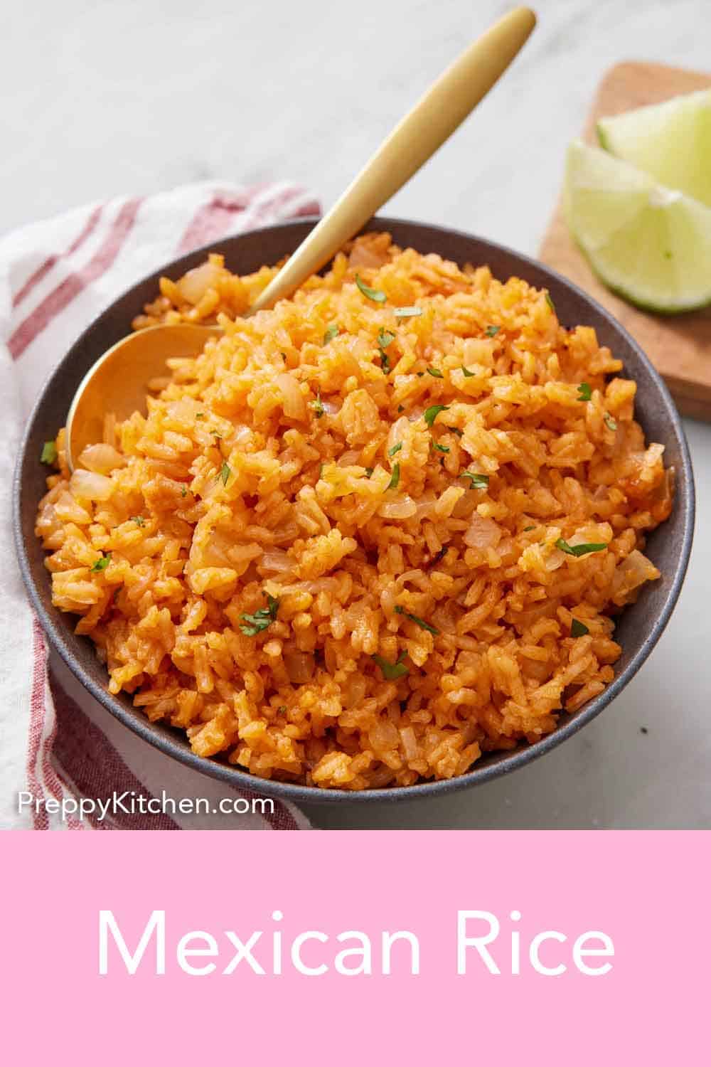 Mexican Rice Preppy Kitchen