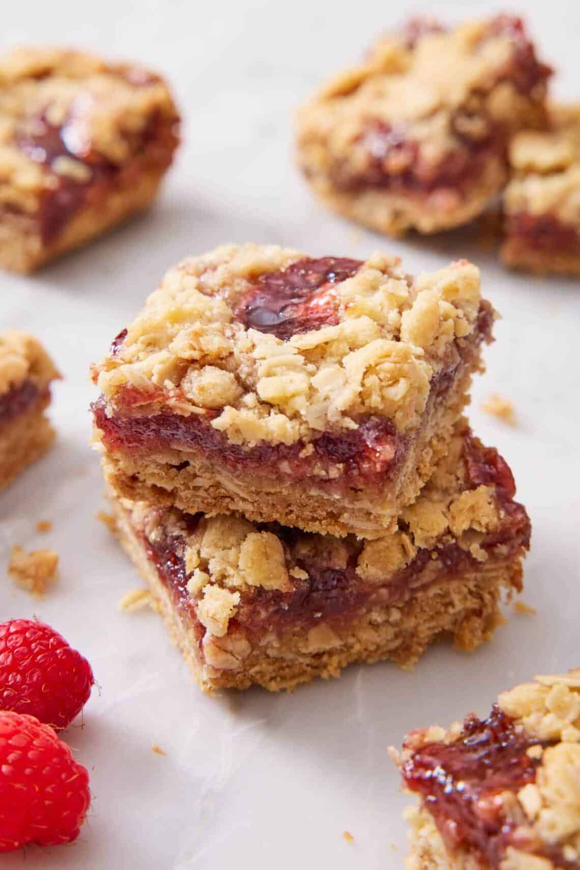 Raspberry Bars - Preppy Kitchen