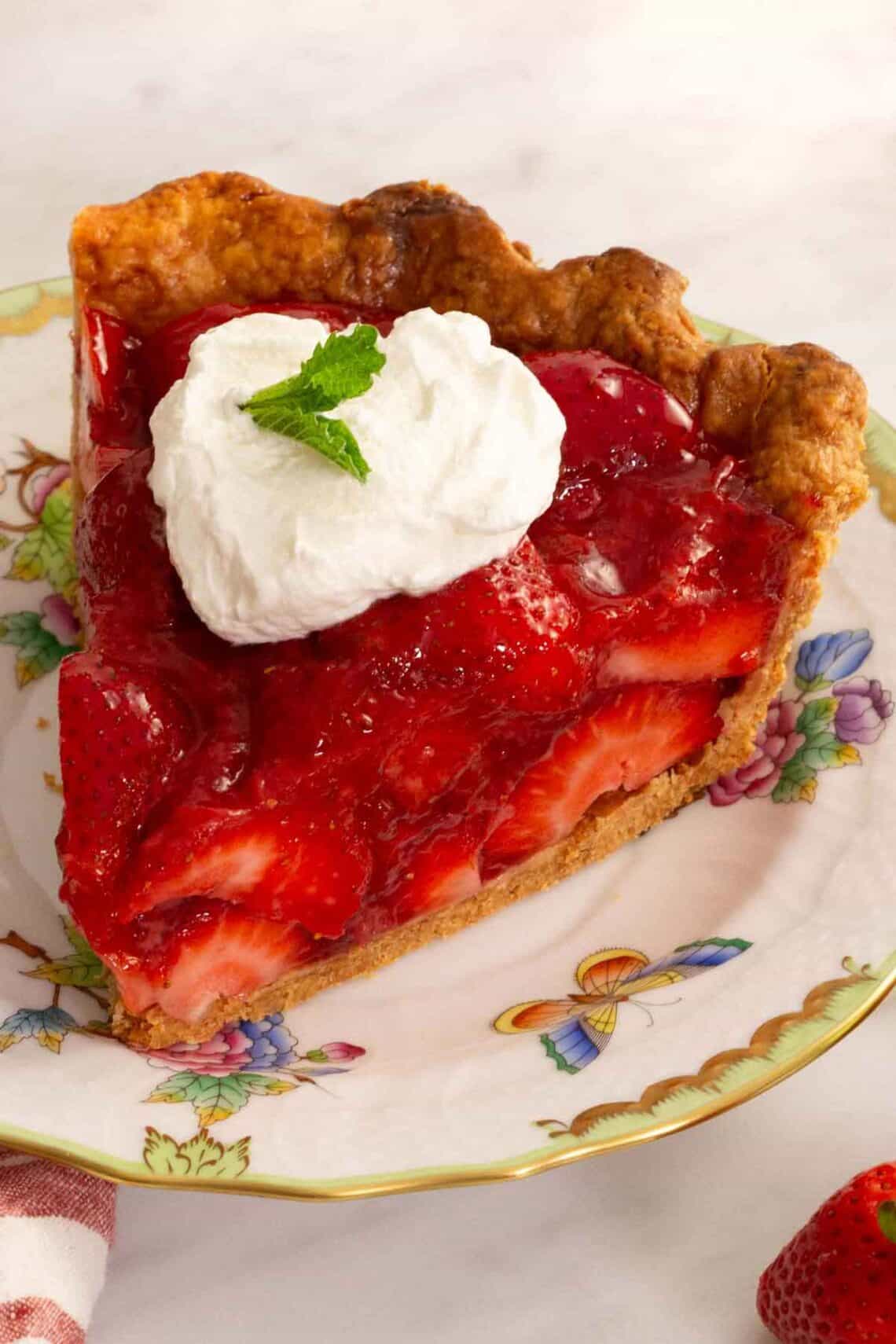 Fresh Strawberry Pie - Preppy Kitchen