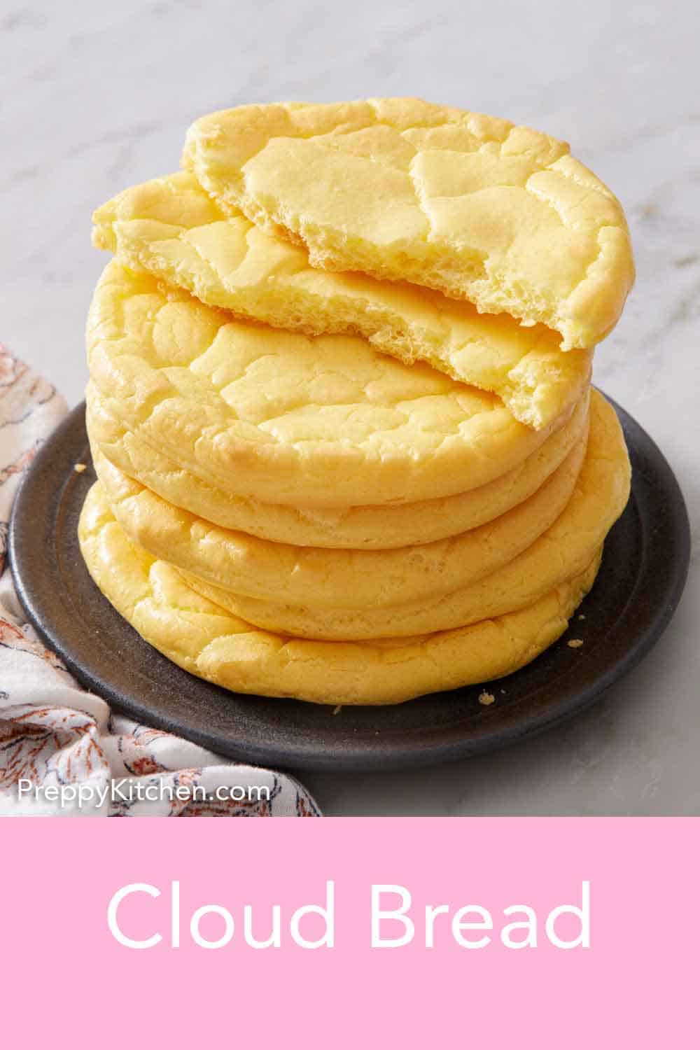 Cloud Bread Recipe - Preppy Kitchen