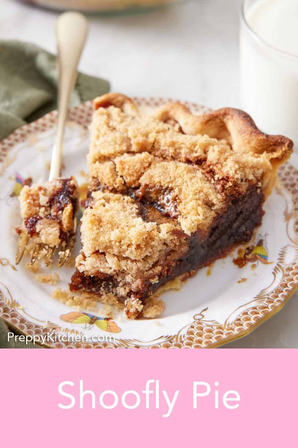 Shoofly Pie Recipe - Preppy Kitchen