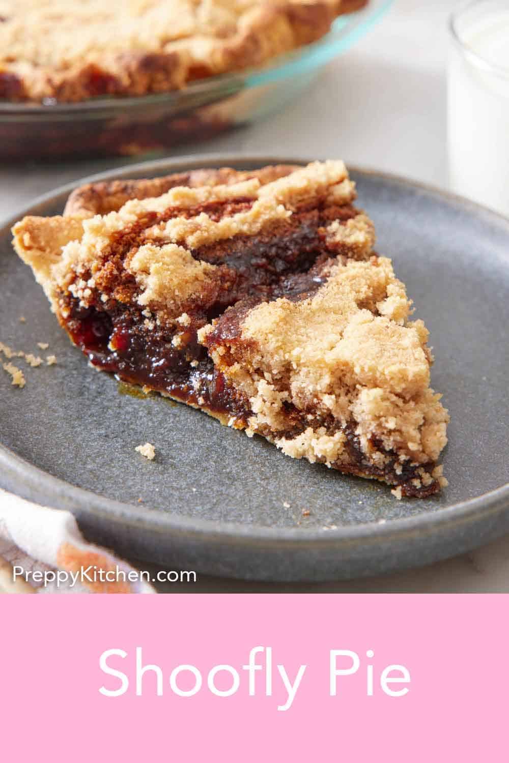 Shoofly Pie Recipe - Preppy Kitchen