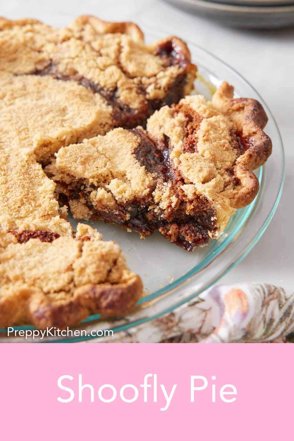 Shoofly Pie Recipe - Preppy Kitchen