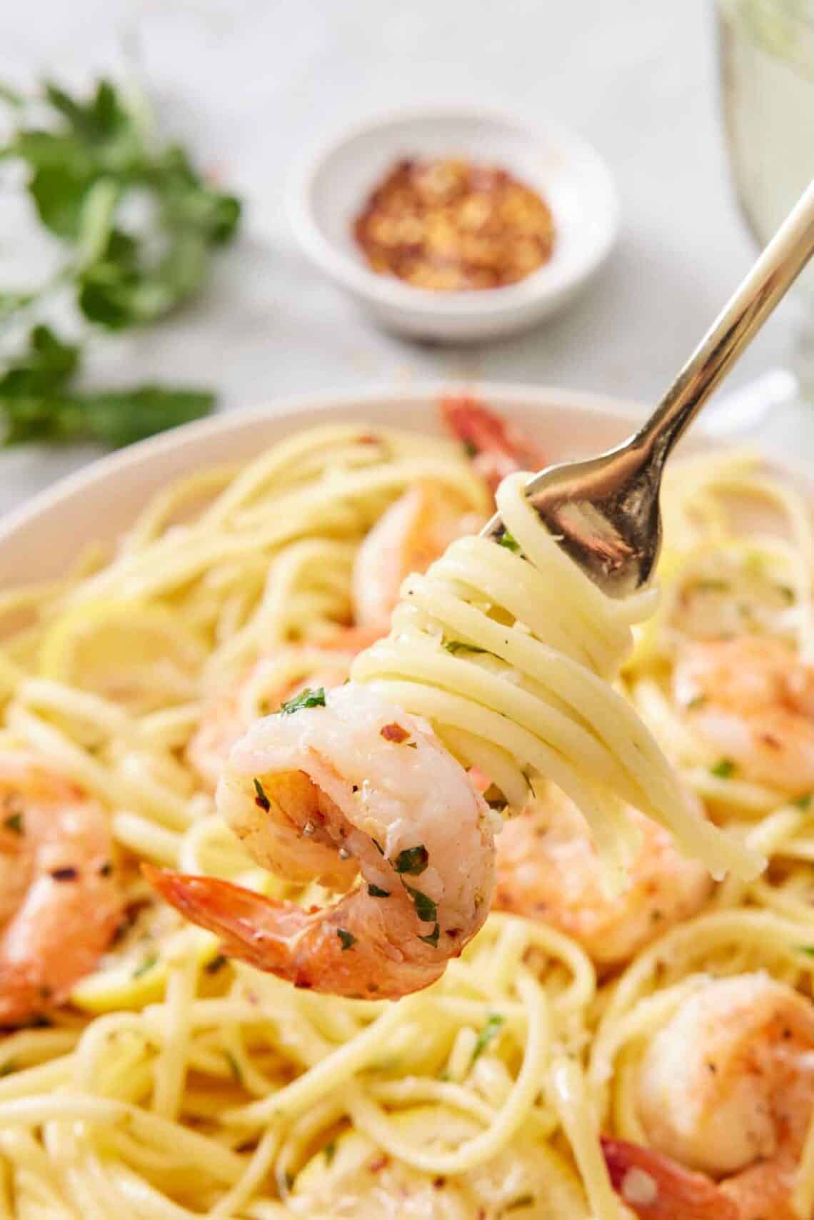Shrimp Linguine Recipe - Preppy Kitchen