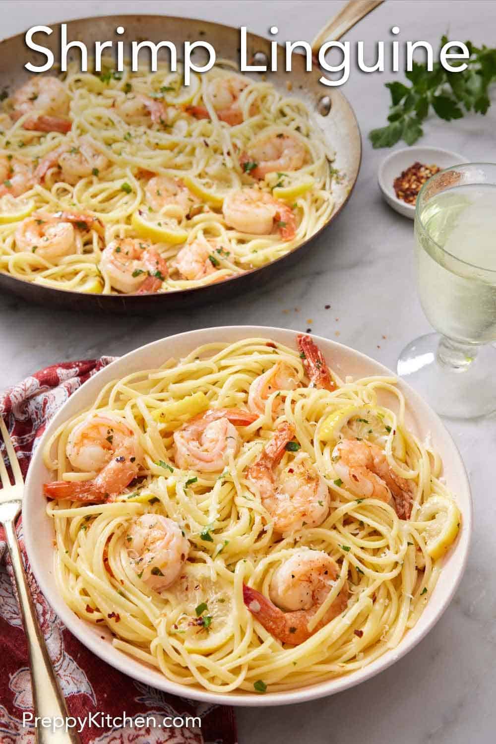 Shrimp Linguine Recipe - Preppy Kitchen
