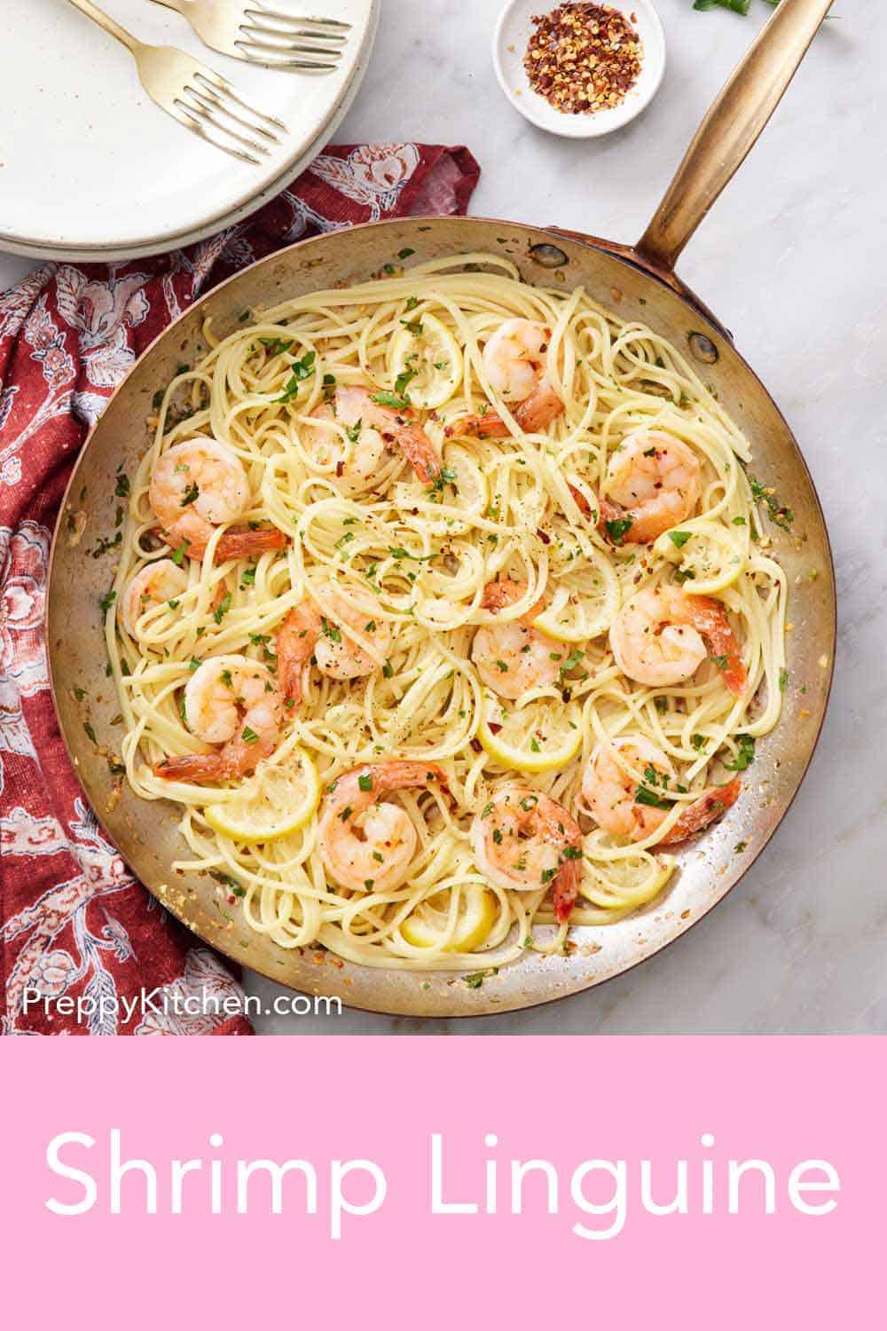 Shrimp Linguine Recipe - Preppy Kitchen
