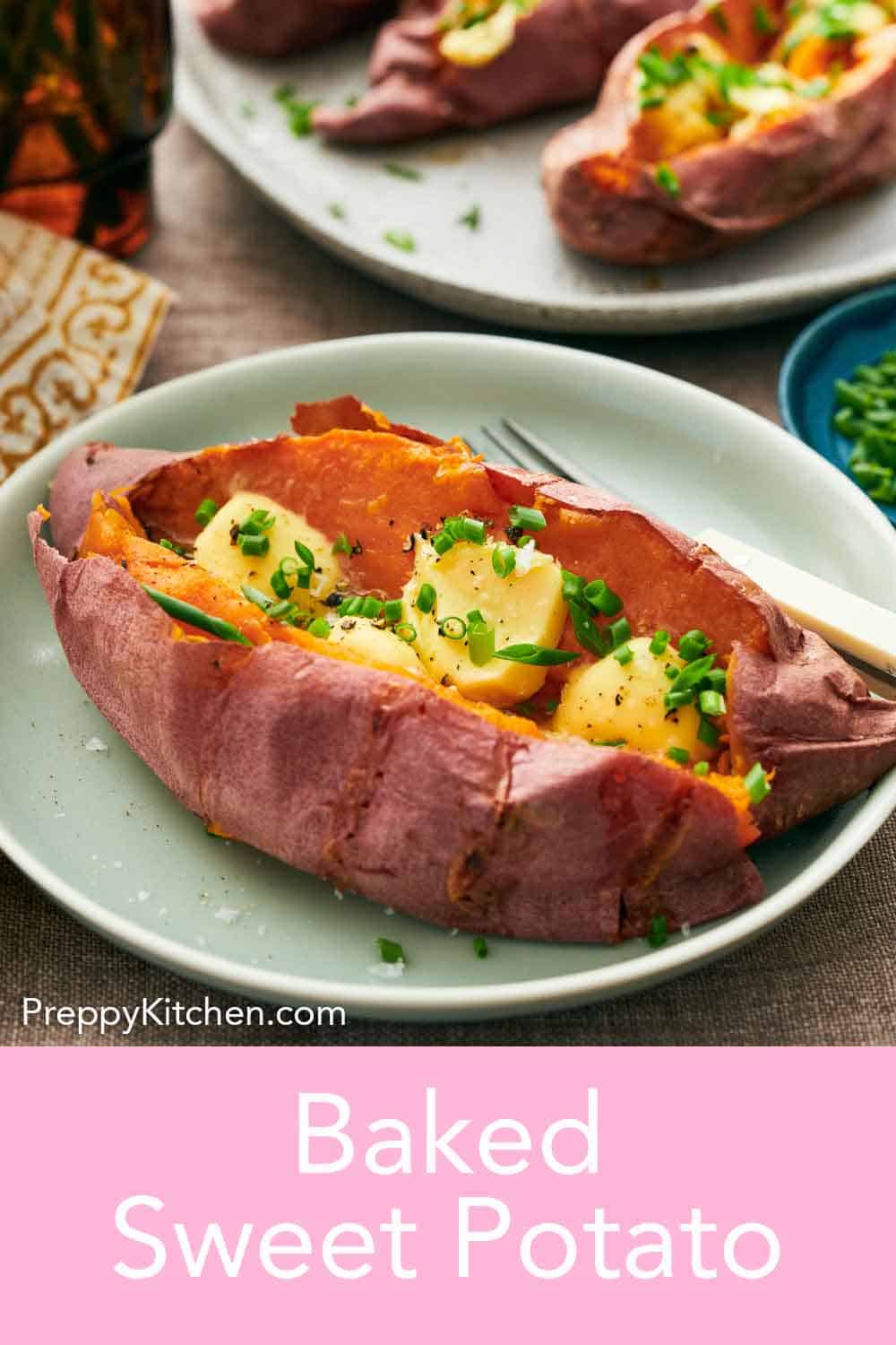 Baked Sweet Potatoes Recipe - Preppy Kitchen