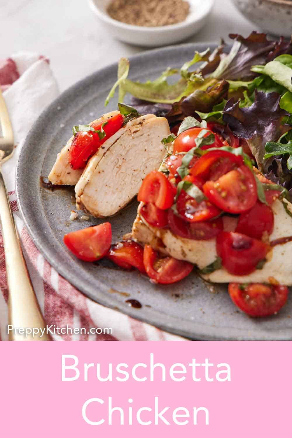 Bruschetta Chicken Recipe - Preppy Kitchen