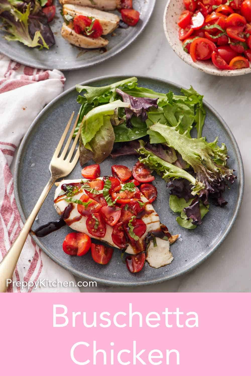 Bruschetta Chicken Recipe - Preppy Kitchen