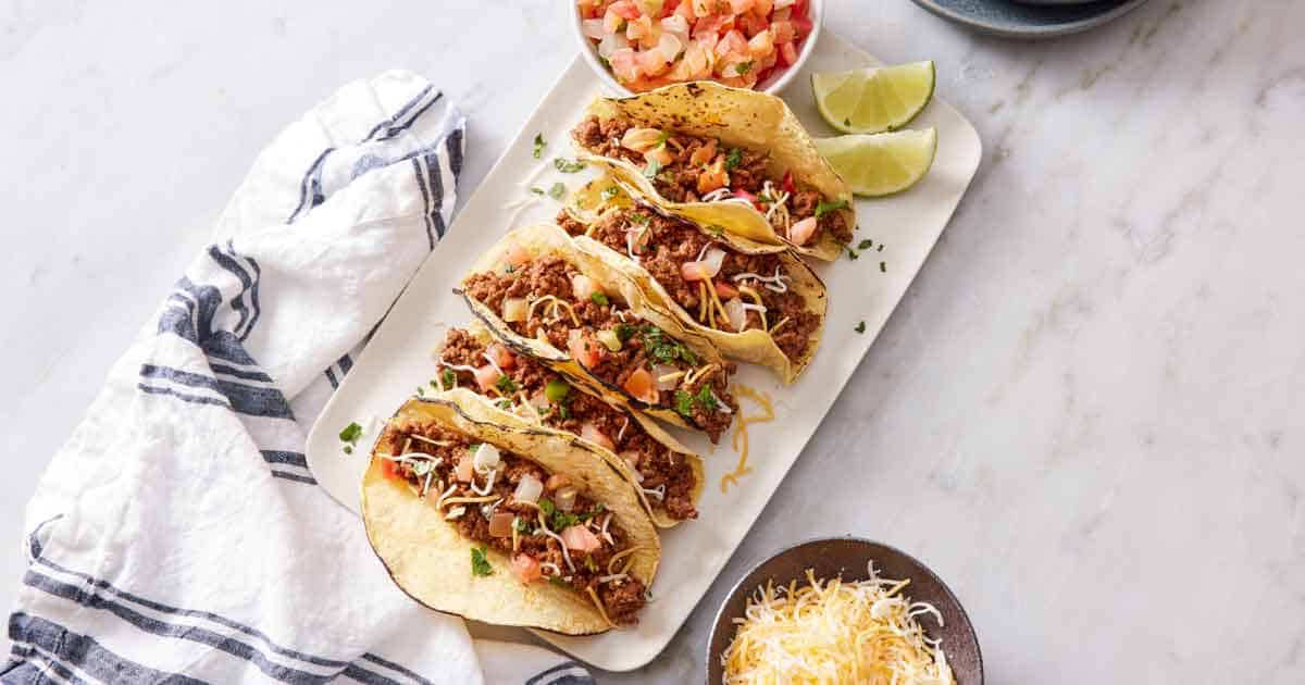 Ground Beef Tacos Preppy Kitchen