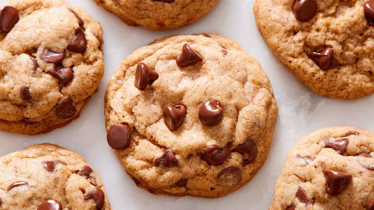 Pumpkin Chocolate Chip Cookies - Preppy Kitchen