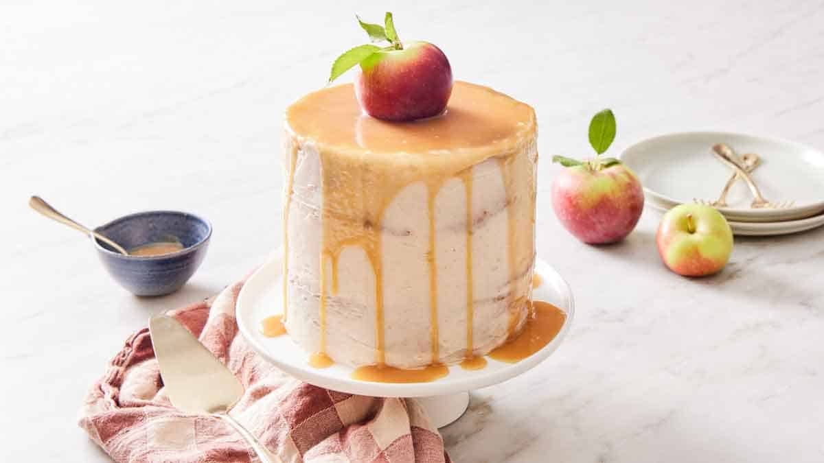 Caramel Apple Cake Recipe