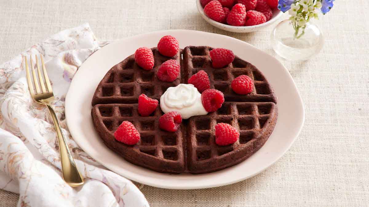 Chocolate Waffles Recipe