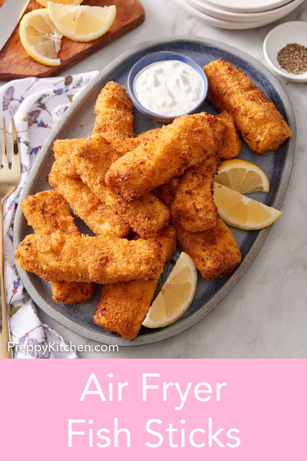 Air Fryer Fish Sticks Preppy Kitchen