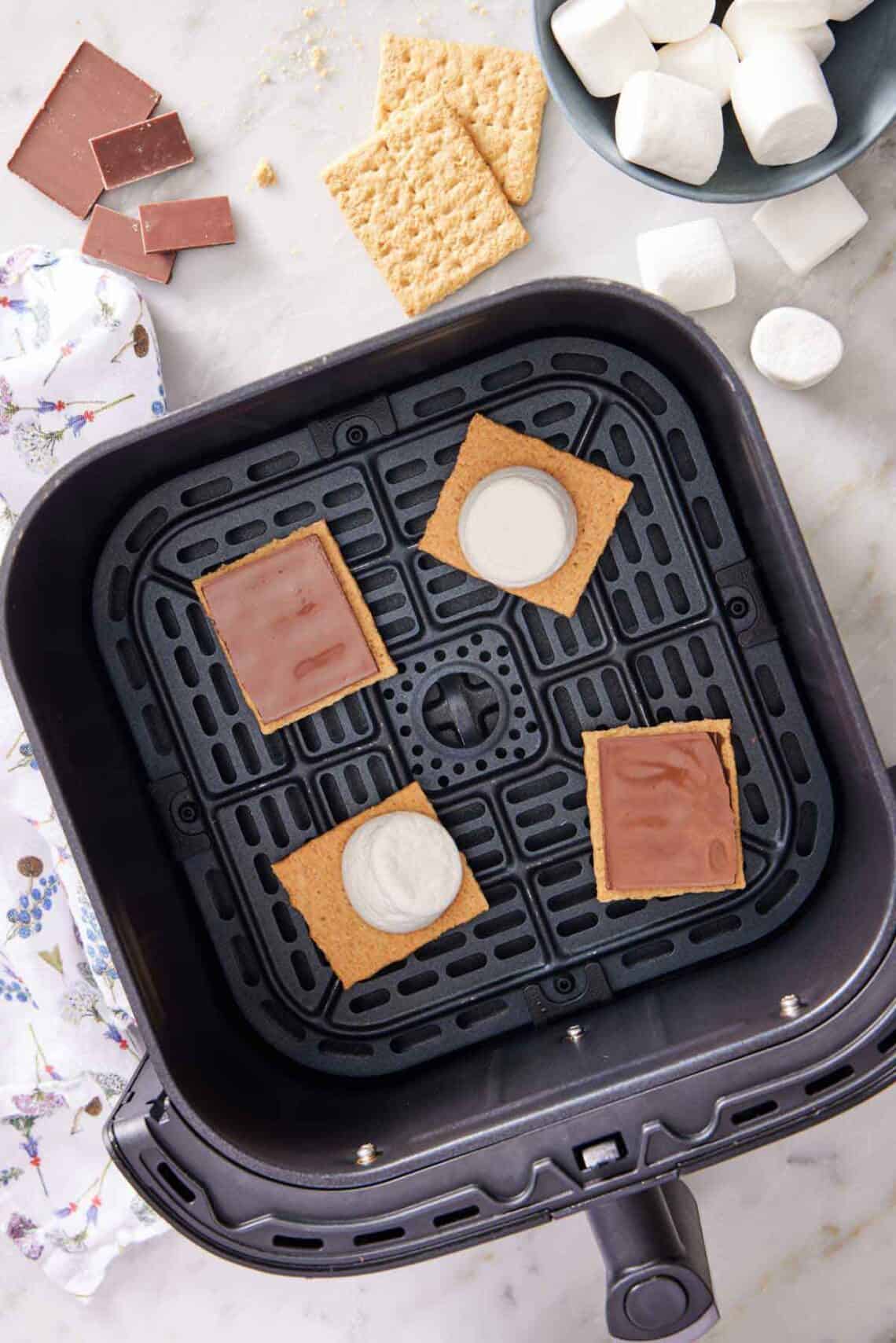 Air Fryer S'mores - Preppy Kitchen