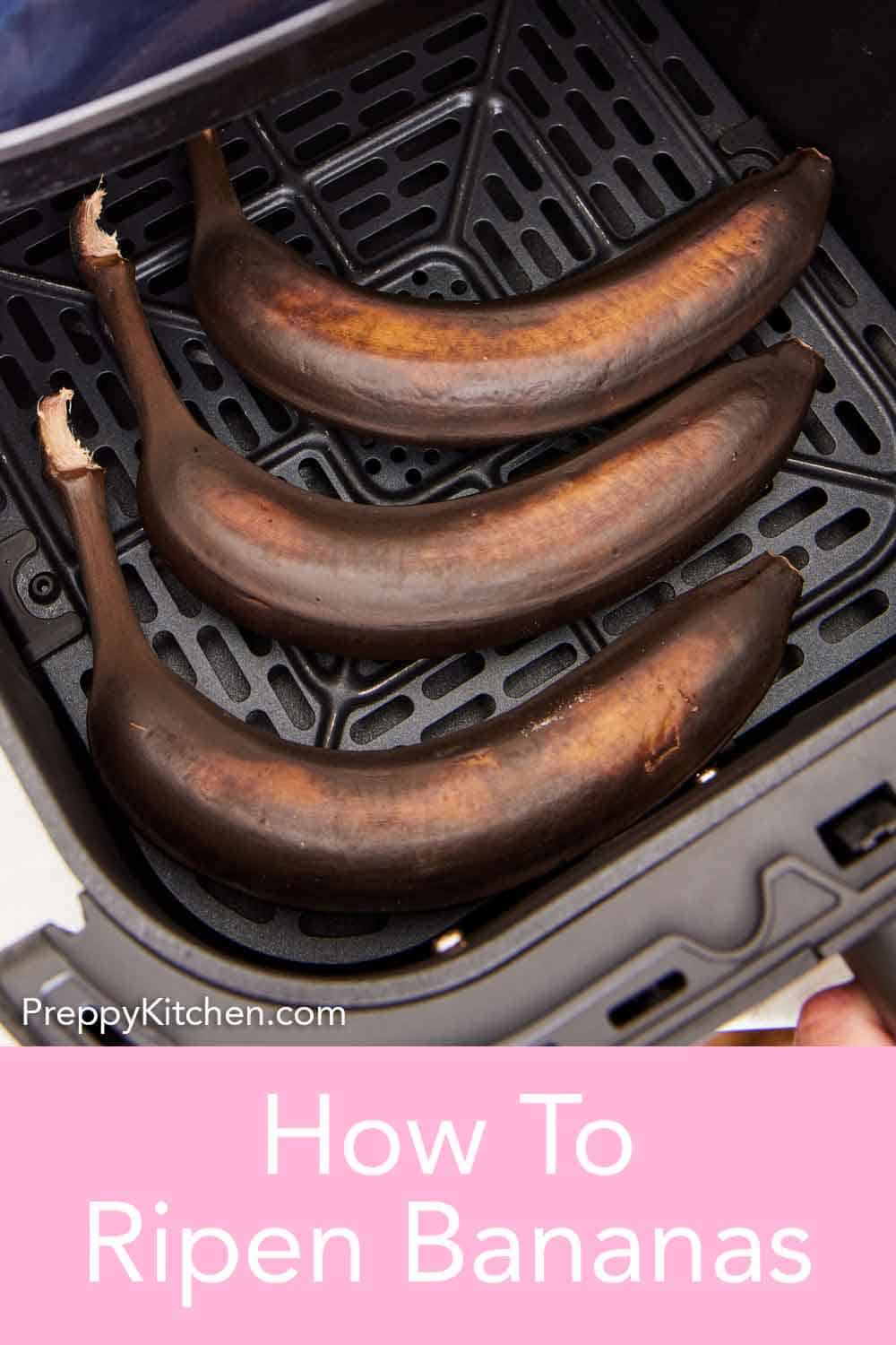 How To Quickly Ripen Bananas - Preppy Kitchen