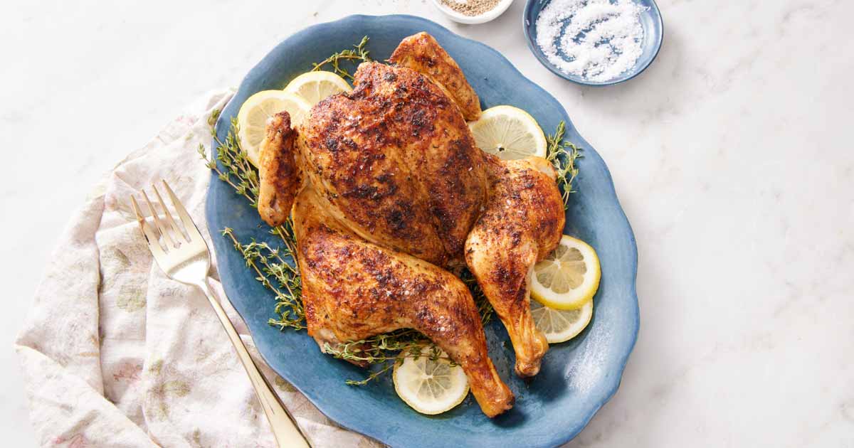 Spatchcock Chicken Recipe - Preppy Kitchen