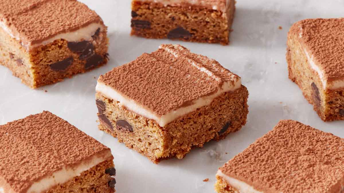 Tiramisu Blondies Recipe