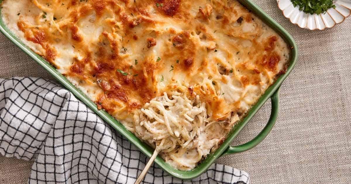 Easy Chicken Tetrazzini Recipe - Preppy Kitchen
