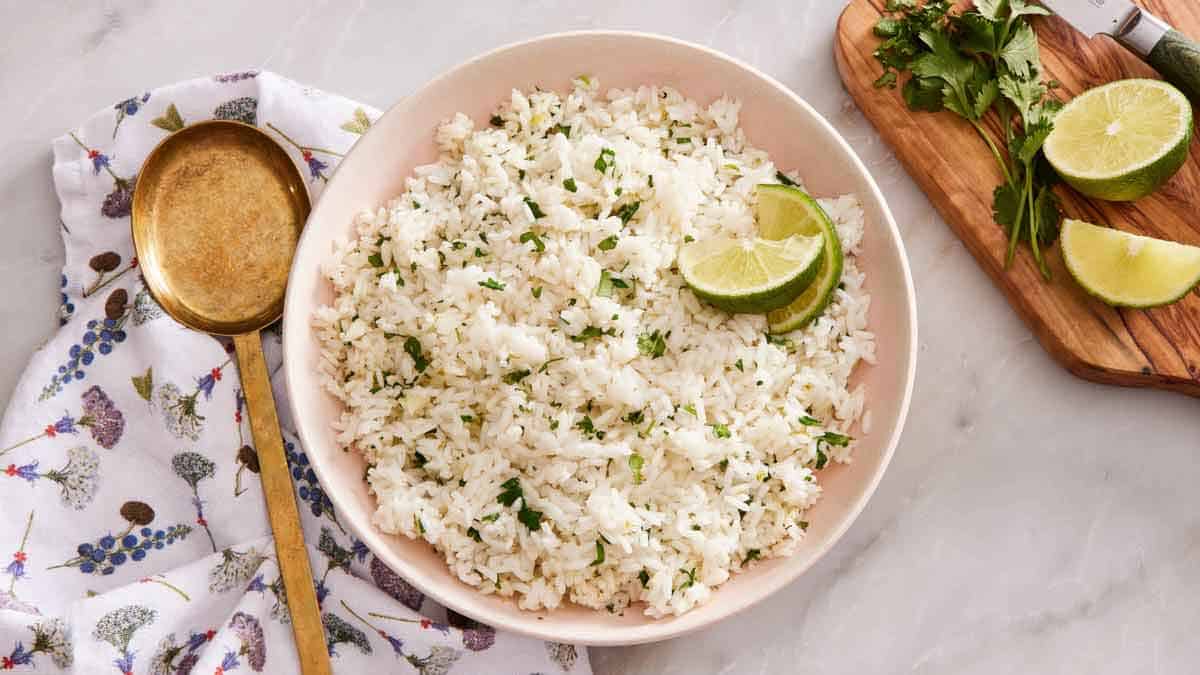 Cilantro Lime Rice Recipe
