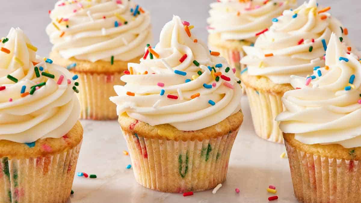 Homemade Funfetti Cupcakes - Preppy Kitchen