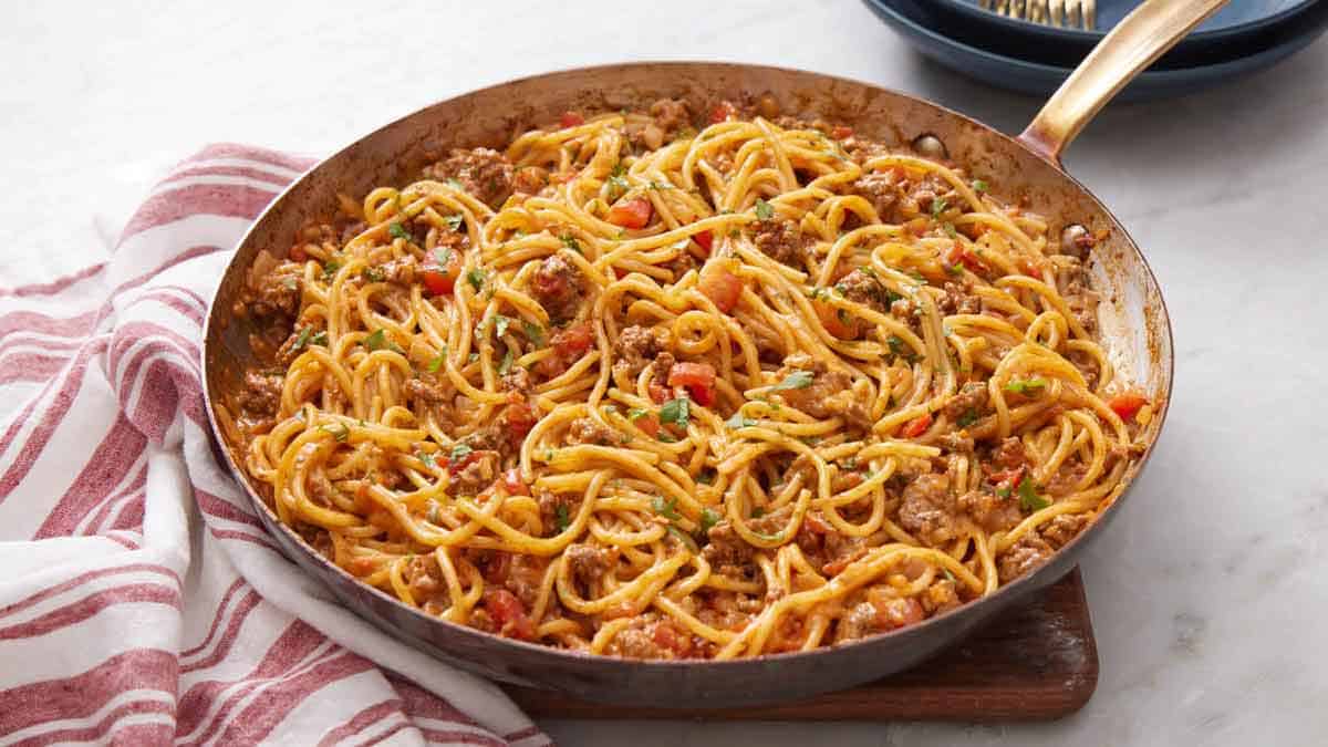 Taco Spaghetti Recipe