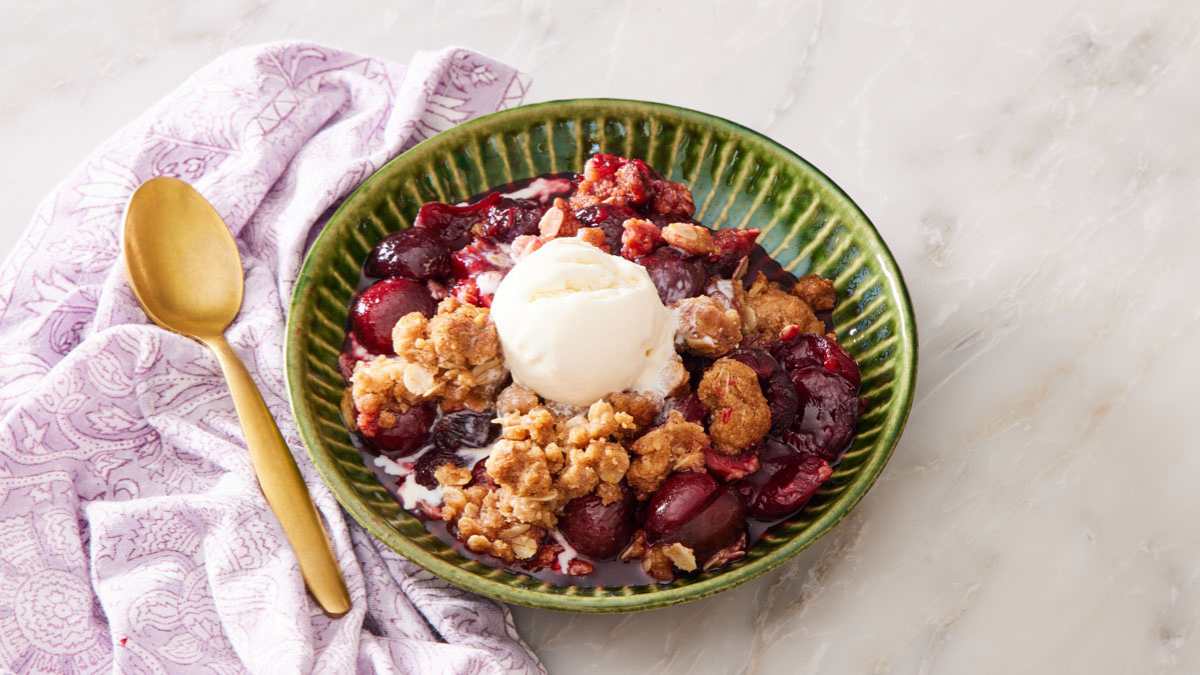 Cherry Crisp Recipe-image