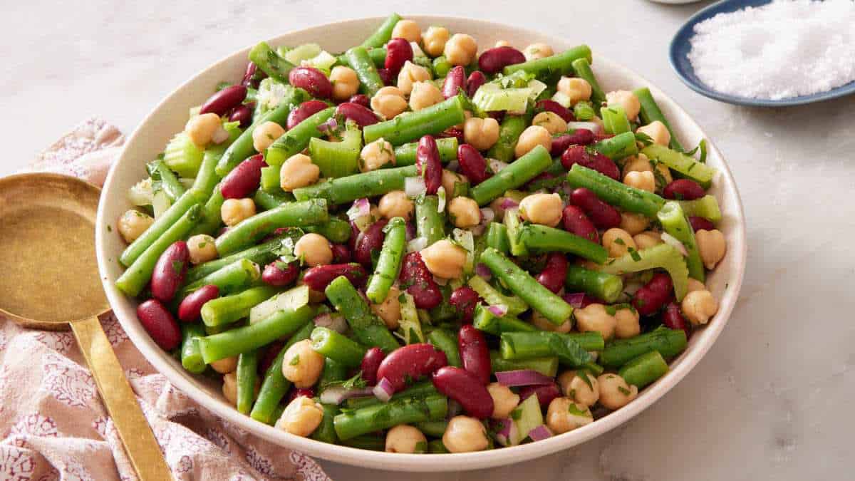 Three Bean Salad Recipe-image