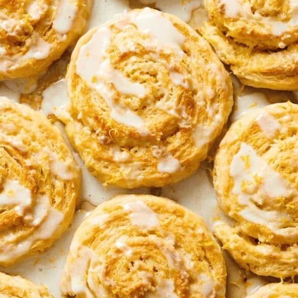 Meyer Lemon Biscuit Rolls